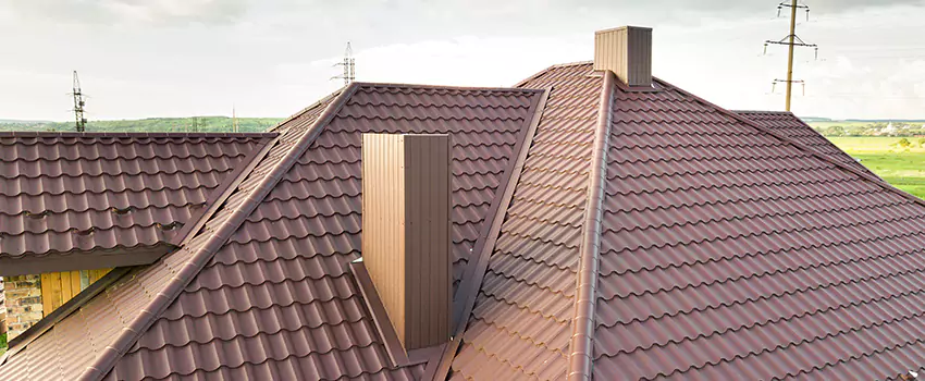 Residential Chimney Flashing Restoration in La Vista, NE