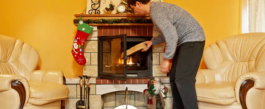 Gas to Wood-Burning Fireplace Conversion Services in La Vista, Nebraska