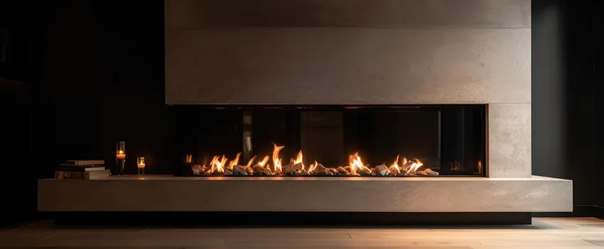 Gas Fireplace Ember Bed Design Services in La Vista, Nebraska
