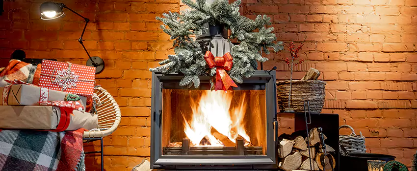 Travis Industries Linear Gas Fireplace Installation in La Vista, Nebraska