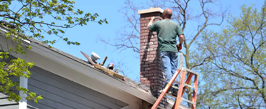 Vinyl and PVC Chimney Flashing Installation in La Vista, NE